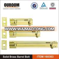 Popular for American Market Heavy Duty High Quality Brass Tower Bolt For Door