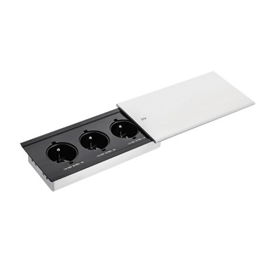 European Sockets And Switches Electrical Multi Socket Plug UK Desktop  Socket